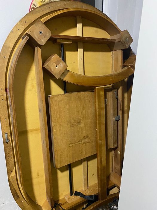 Стол дубовый раскладной