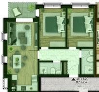 Продава се Тристаен апартамент в Пловдив, Остромила - 87 кв.м за 760 €/кв.м - Снимка #4