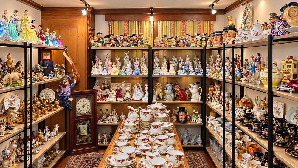 Над  30 броя  - порцеланови кукли Royal Doulton !!!