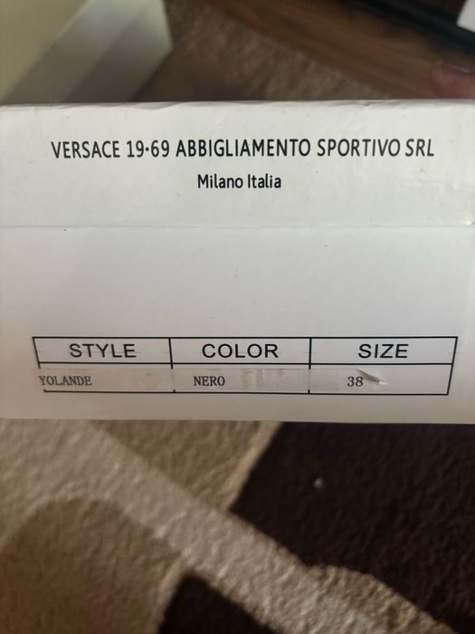 Pantofi Versace marime 38