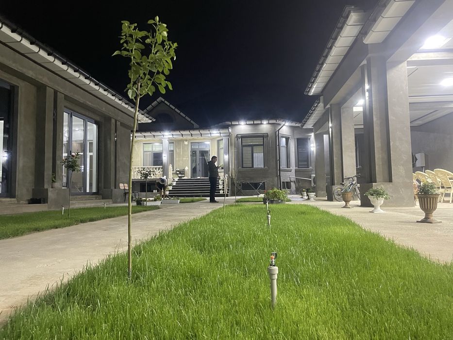 Газон,автополив,ланшафт