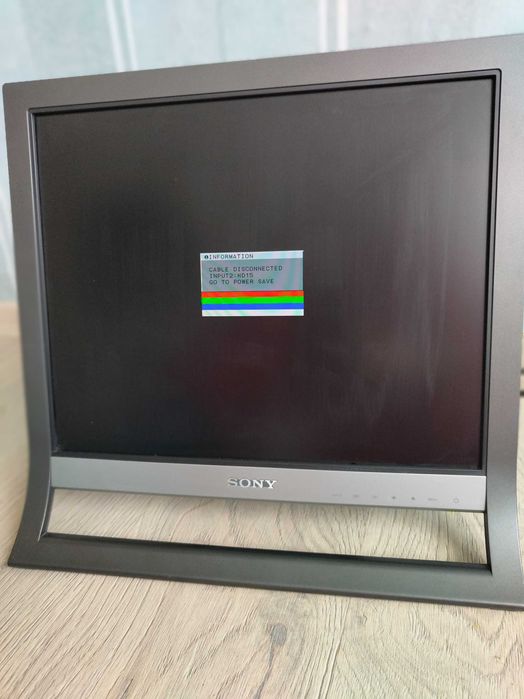 SONY TFT LCD Color Computer Display SDM-HS75D 17” с кабели