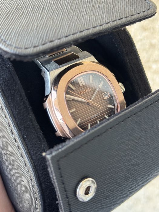 Seiko mod Nautilus TwoTone