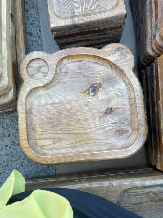 посуда из дерева