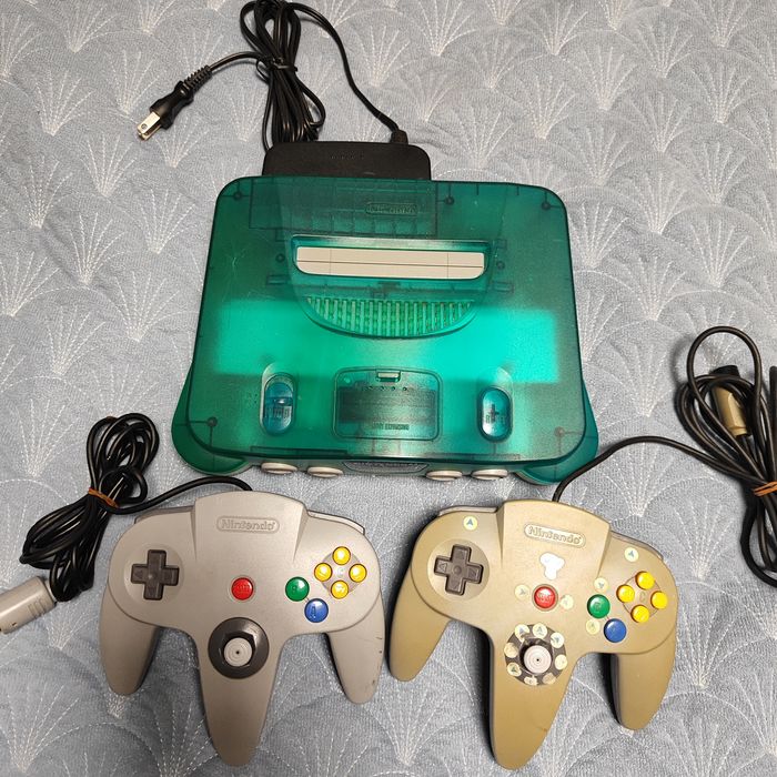 Nintendo 64 Clear Blue