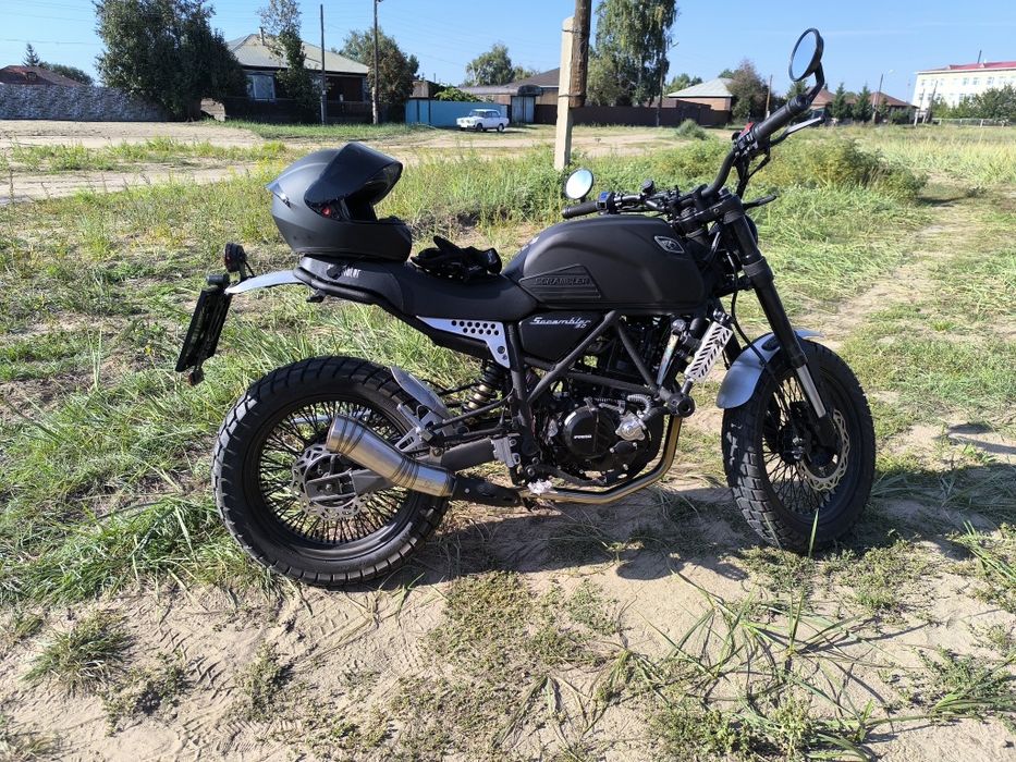 Продам мотоцикл Fuego Scrambler 300