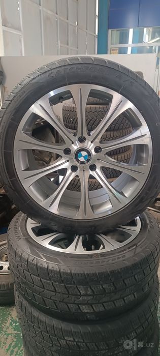 Продаю комплект дисов и шин ,r18,БМВ 5 серия