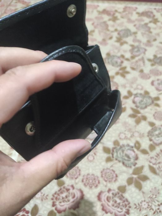 Барсетка на пояс кожаная.