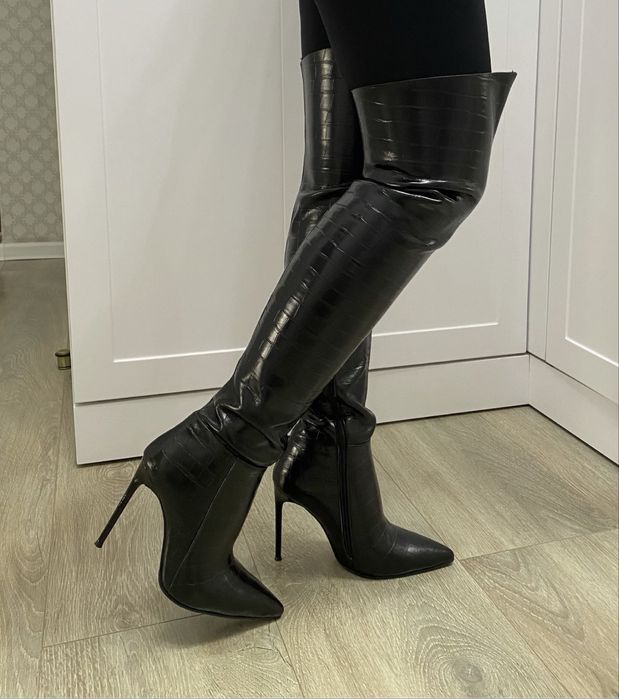 Ботфорты  37 размер шикарные