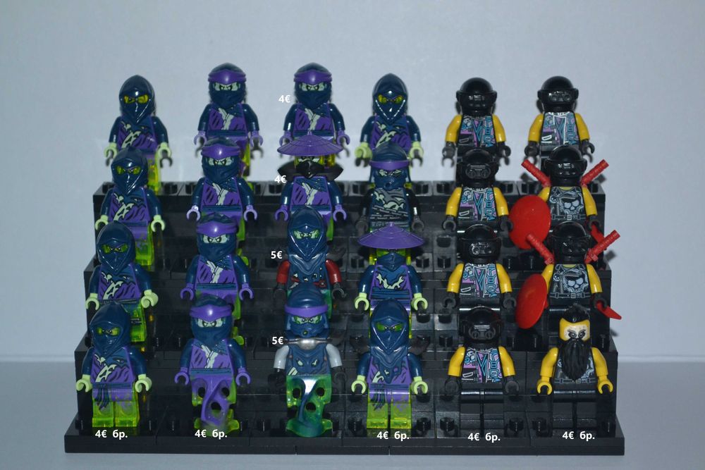 LEGO Ninjago минифигурки {2} / Ниджаго