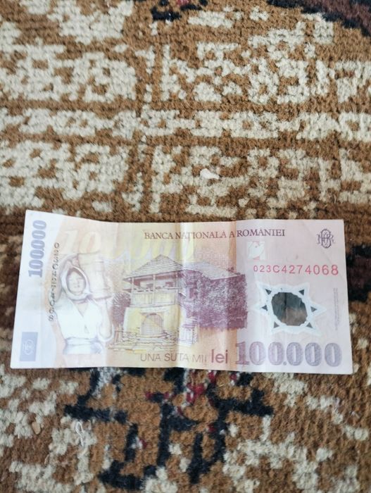 Vând 100.000 lei vechi an 2001