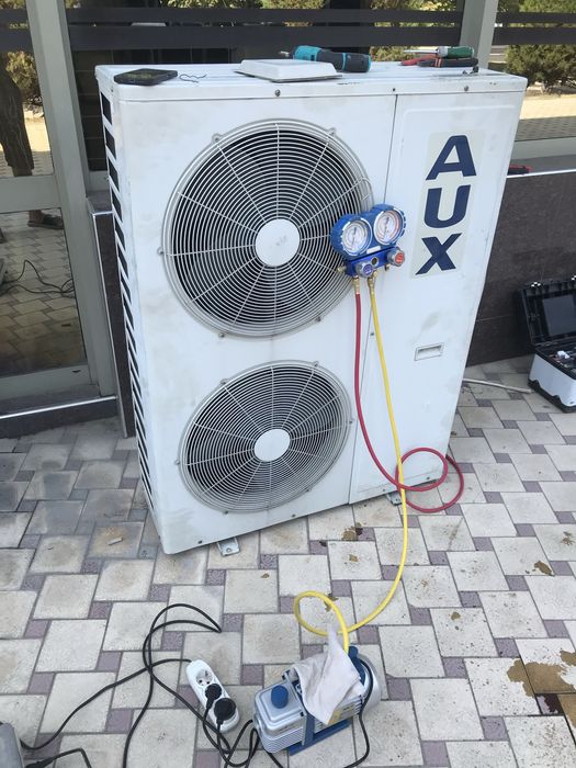 Ремонт кондиционер заправка фреон чистка замена мотор 24/7