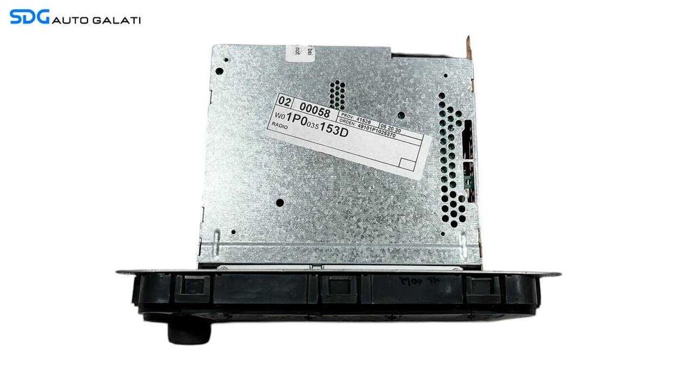 Unitate Radio CD DVD MP3 Player AUX After Market Seat Leon 1P 2005 - 2011 Cod 1P0035153D [L5911]