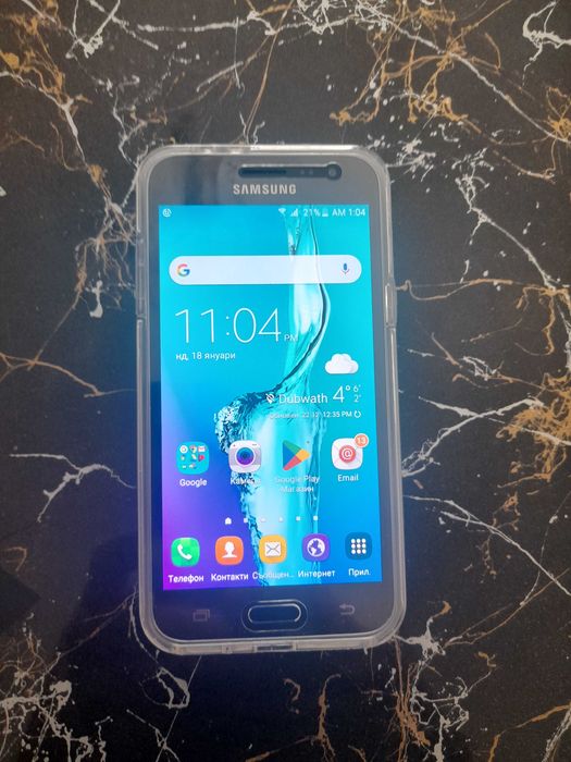 SAMSUNG GALAXY  J3  с протектор лице и гръб