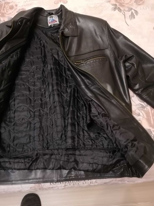 Яке от естествена кожа