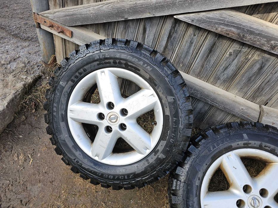 Jante Nissan cu tot cu anvelope