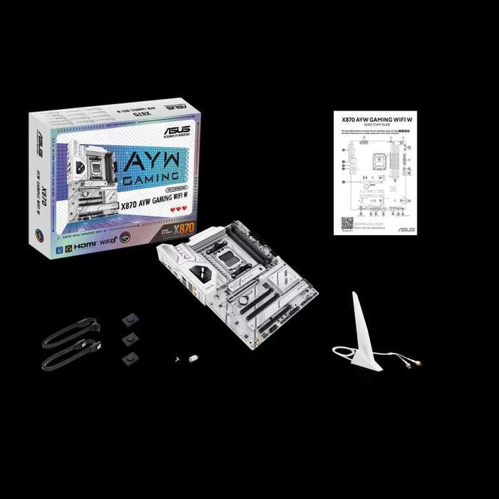 Материнская плата ASUS X870 AYW GAMING WIFI W AM5 DDR5 ATX