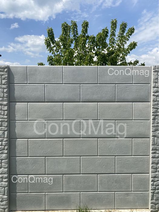 Garduri beton/ confectii/ placi gard/ montaj gard/ panouri decorative.
