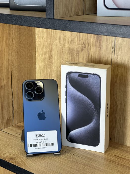 айфон 15 про синий 85%