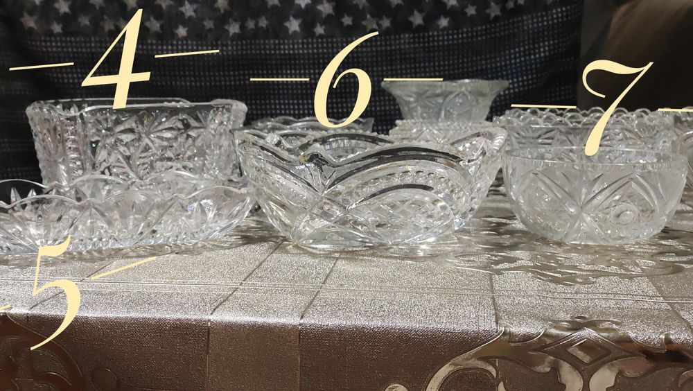 Хрустальные вазы