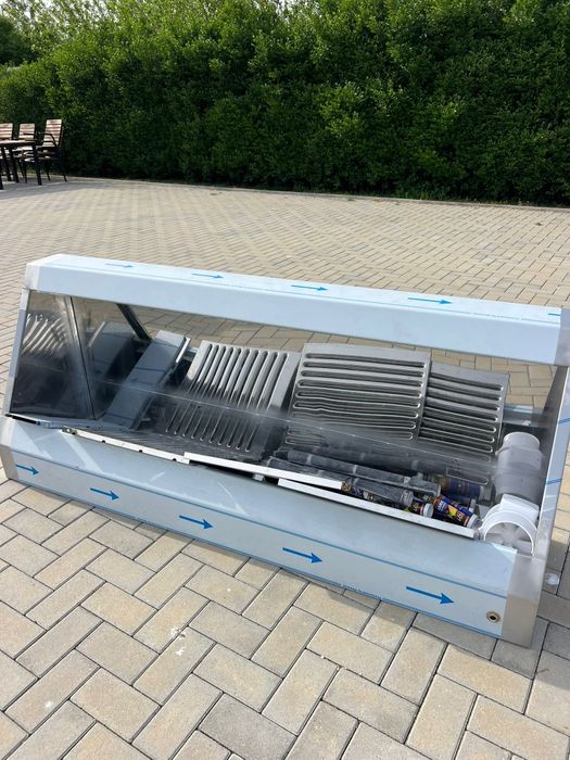 Hotă profesională inox cu motor inclus – NOUĂ – preț redus