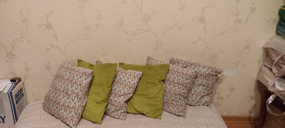 Подушечки декоративные ,из турецкой ткани