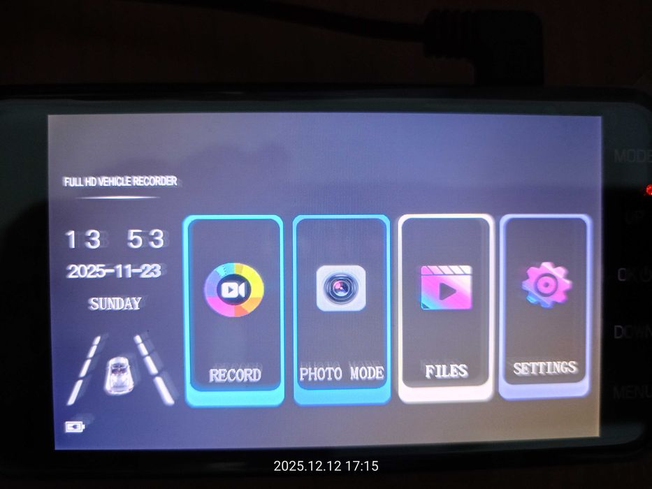 Camera bord auto Dual camera (fata  si spate) noua