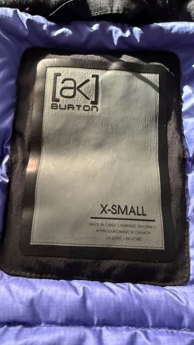 Geaca ski/snowboarding Burton [ak]® LZ GORE‑TEX 2L Down Jacket XS