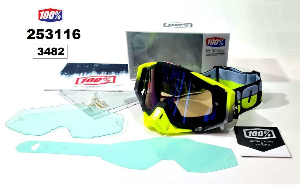 Очила мотор - MX GOGGLE 100%