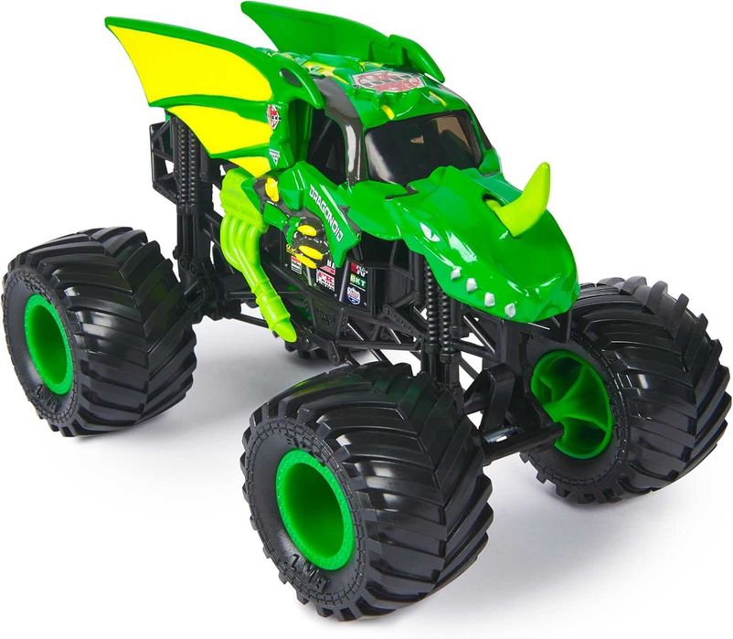 Метална кола Бъги Monster Jam 1:24 2 вида Grave Digger Dragonoid Bakugan