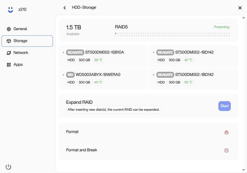 Server stocare 2TB/HP 8200/12GB