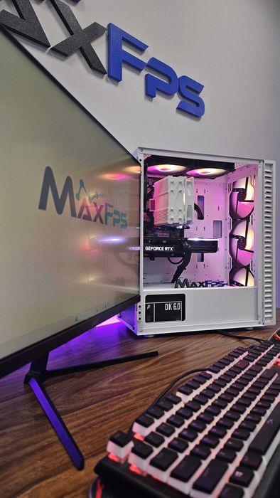 Гаранция! RTX 3060ti, Ryzen 5 7500F, 32GB RAM, 650W Геймърски компютър