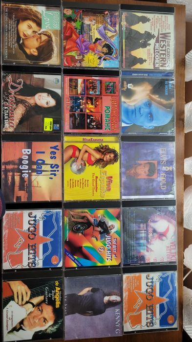 Лот дискове - филми и музика