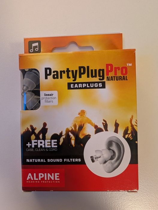 Професионални тапи за уши Alpine PartyPlug Pro с Hi-Fi филтър