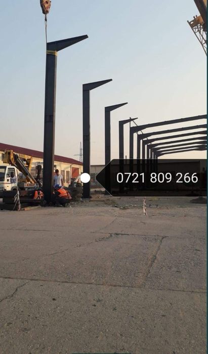 Structura metalica panouri sandwich