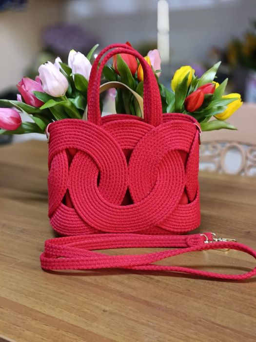 Сумки из шнура,любые модели