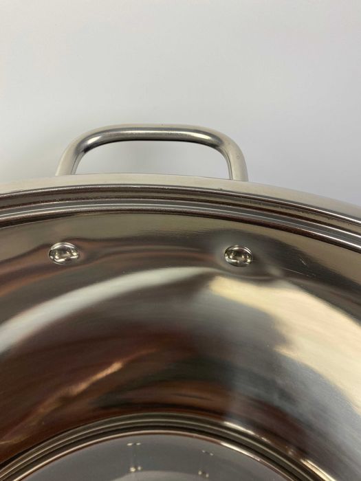 Oala inox 34 litri cu capac pentru gatit cantitati foarte mari