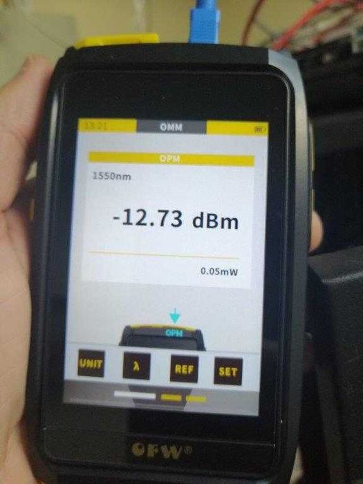 OTDR Mini OFW model FWT-100-D61A0 pentru masuratori FO nou