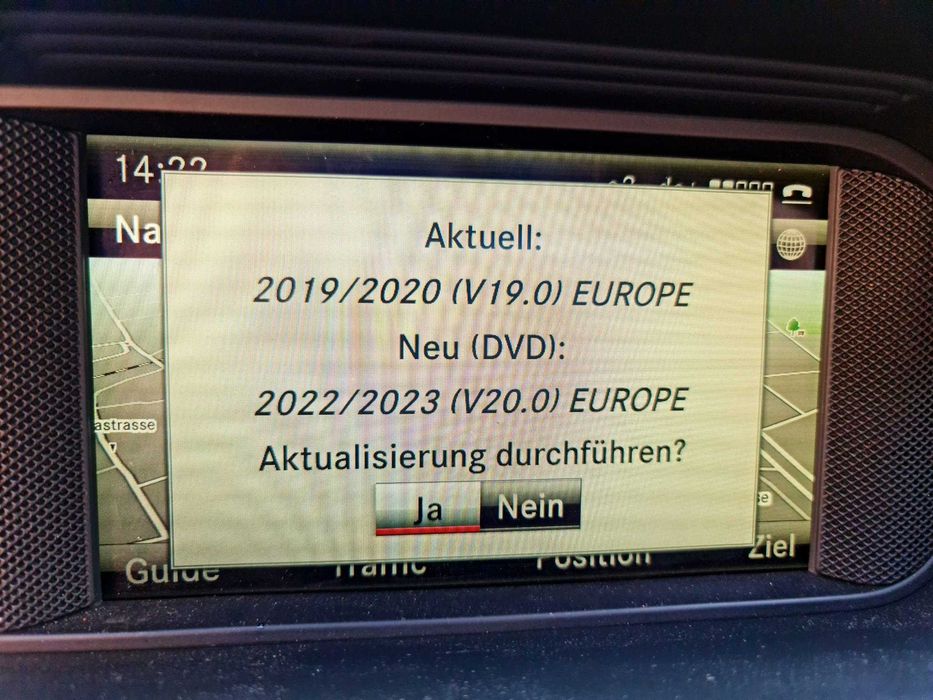 Hărți navigație Mercedes COMAND ONLINE NTG 4.5 Europa + Romania