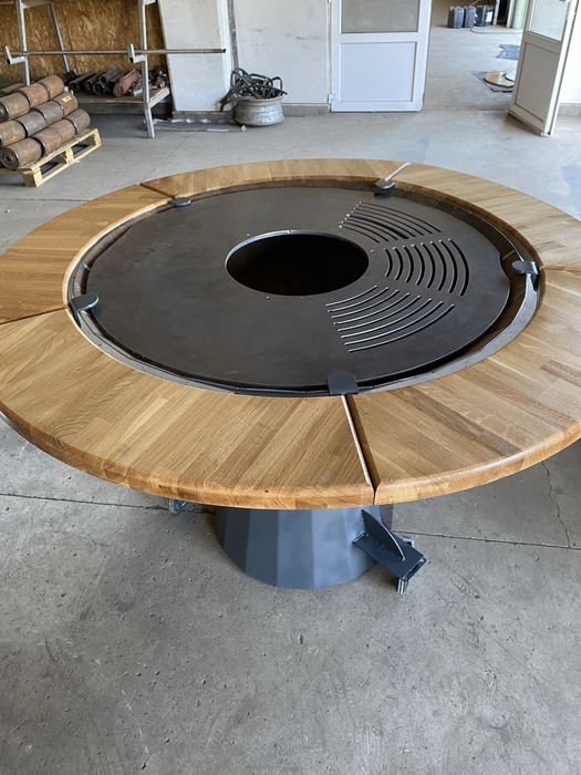 Grătar personalizat rotund