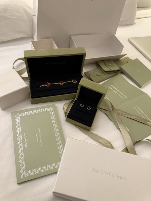 Пусеты Van Cleef