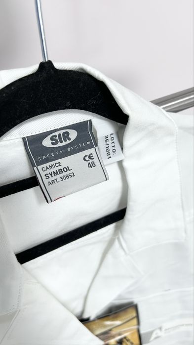 Halat alb de lucru, mărimea 46 – FoodSafe