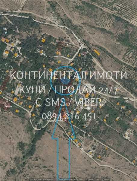 код 63165. Панорамен парцел 440м2 близо до ток и вода