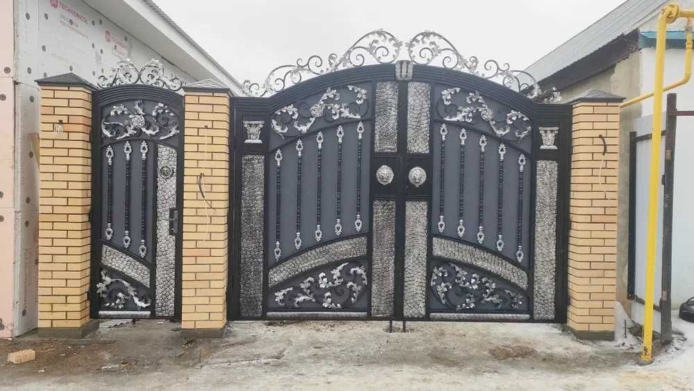Ворота, Навесы, решетки Мангалы, Автонавесы, перила, козырьки.