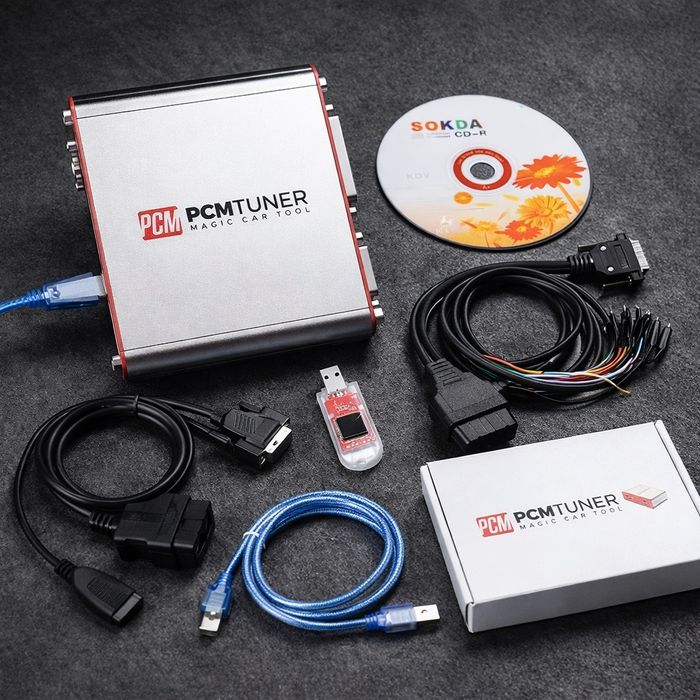 PCM Tuner V1.27 – ECU/TCU Programmer (OBD / Bench / Boot) – Kit comple