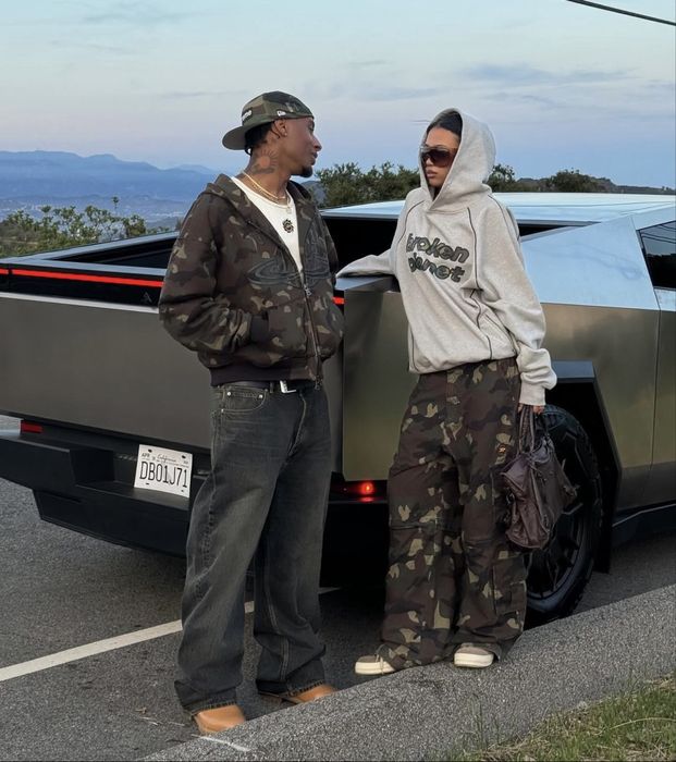 Broken Planet Camo Zip-Up Size S