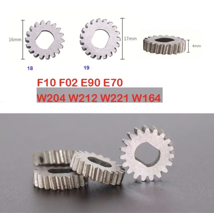 Pinion rotita reparație motoras trapa Mercedes C E BMW f01 f10 X5