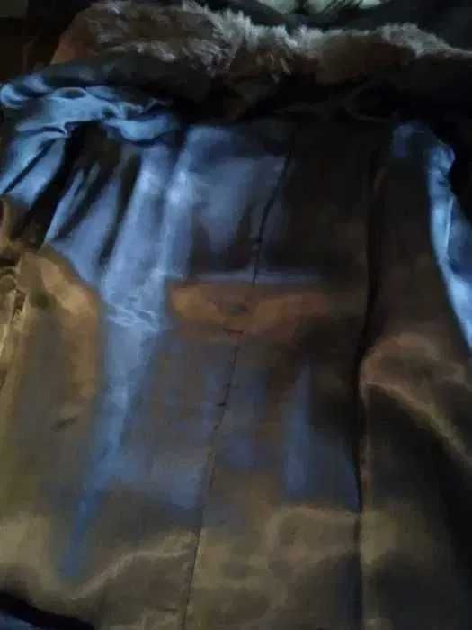 Дамско кожено палто-Промоция до 30.1