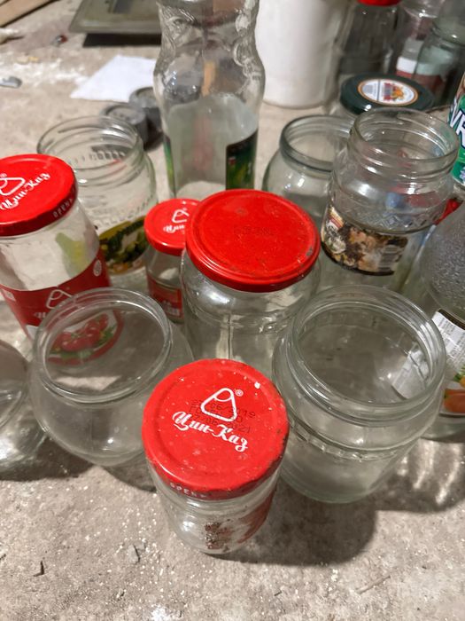 Баночки до 1 литра разные