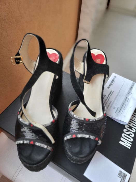 Сандали еспадрили LOVE MOSCHINO